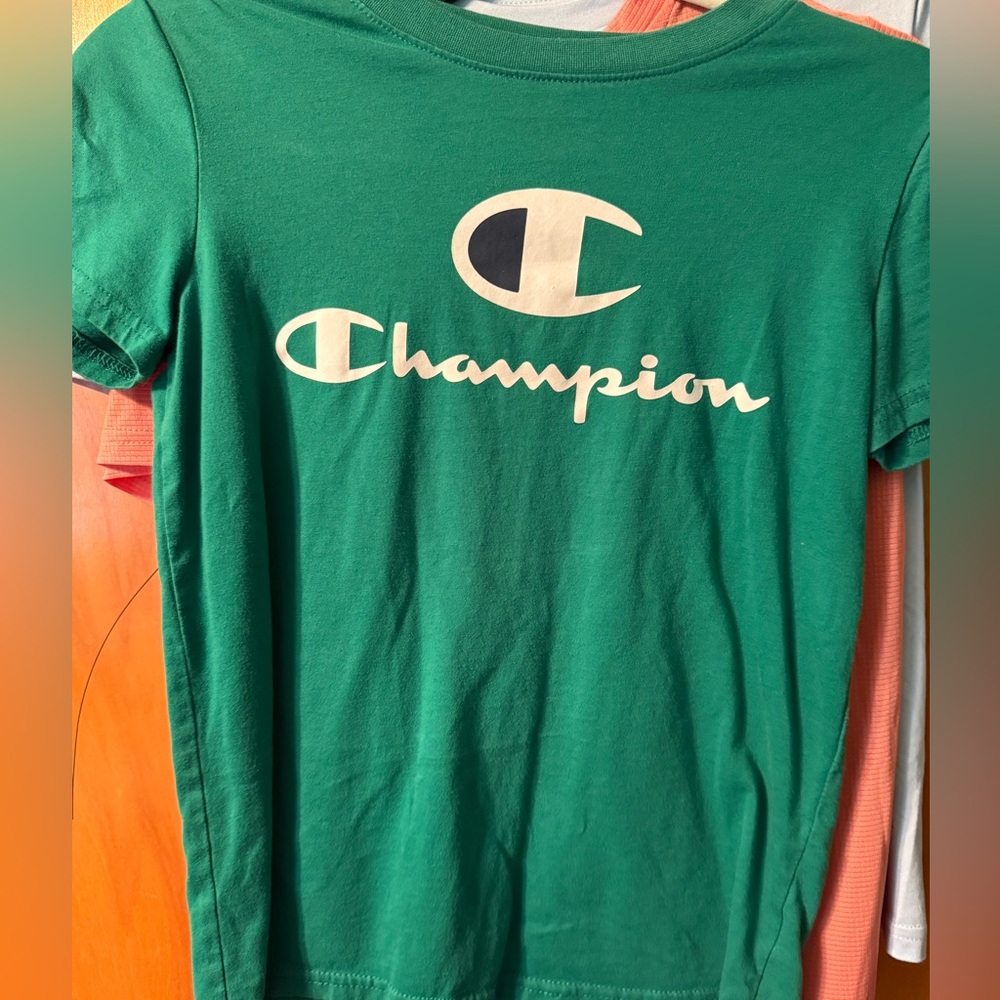Champion Green Short Sleeve Tee - Picture 1 of 4